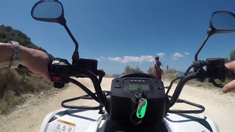 quad biking in zante.